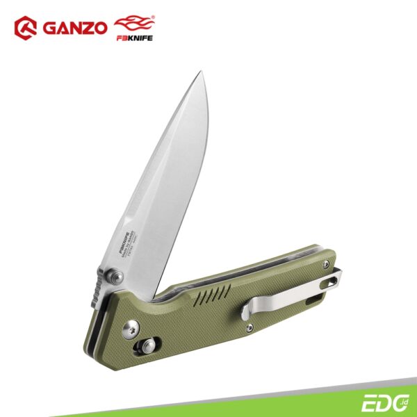 Harga Ganzo Firebird Fbknife Fb Gr C Steel G Green Survival