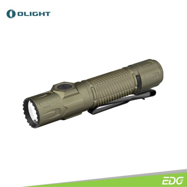 Olight Warrior Ultra Olive Green 2500lm 320m Rechargeable Tactical Flashlight Senter LED OAL