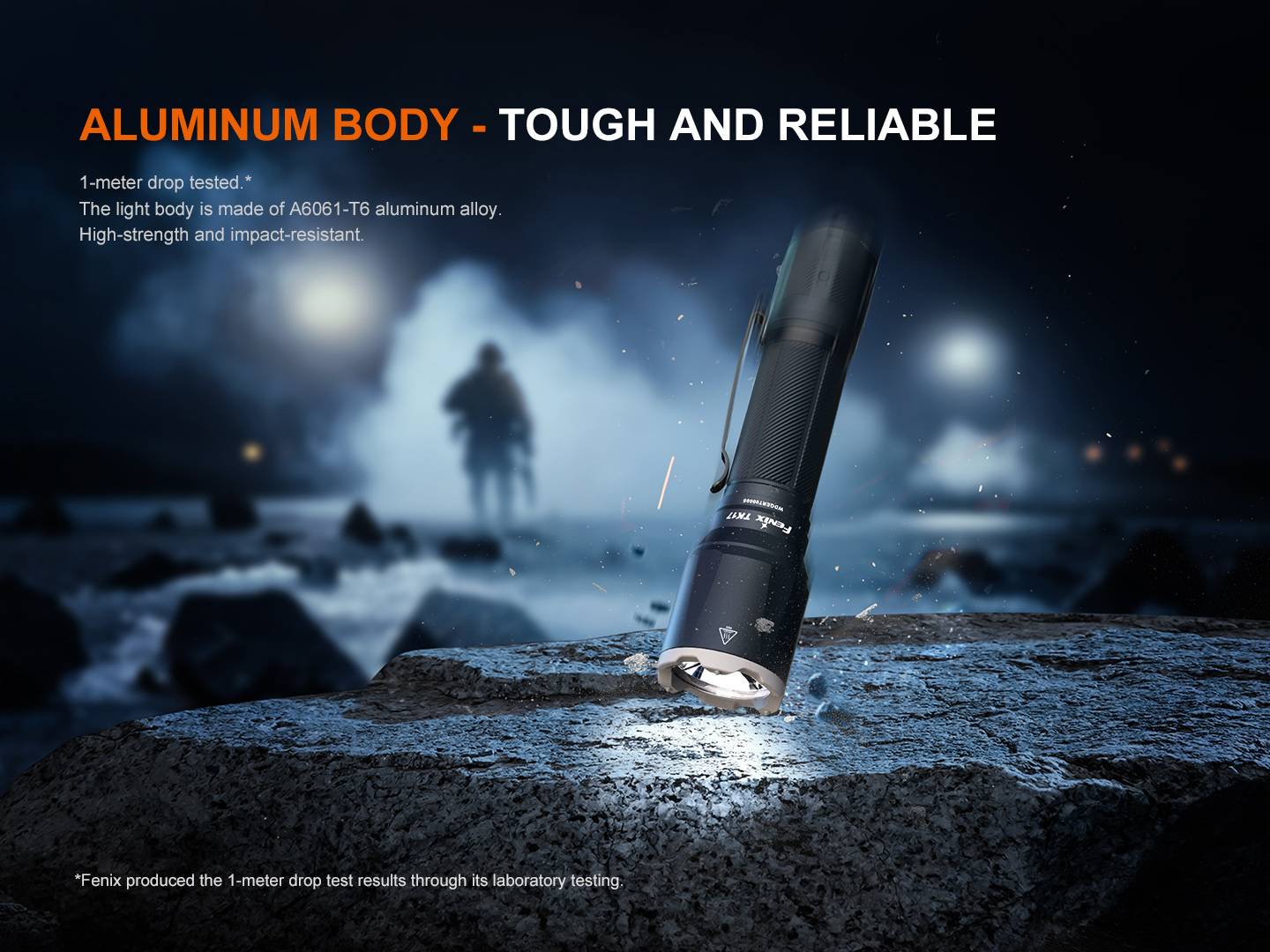 Fenix TK17 3600lm 330m Dual Switch Tactical Flashlight Senter LED Fenix TK17 adalah senter taktis serbaguna dengan sakelar ganda untuk strobe instan serta burst instan. Senter ini menawarkan keluaran maksimum 3600 lumens (burst mode) dan dapat bekerja hingga 60 jam dengan baterai 6000mAh USB-C yang dapat diisi ulang dan juga dapat digunakan untuk mengisi daya perangkat lain. Indikator level baterai yang didesain baru memberikan pembaruan waktu nyata tentang status baterai anda. Dengan ukuran yang ringkas dan kekuatan cahaya yang mengesankan, Fenix TK17 direkomendasikan untuk kebutuhan taktis, penegakan hukum, dan misi SAR.