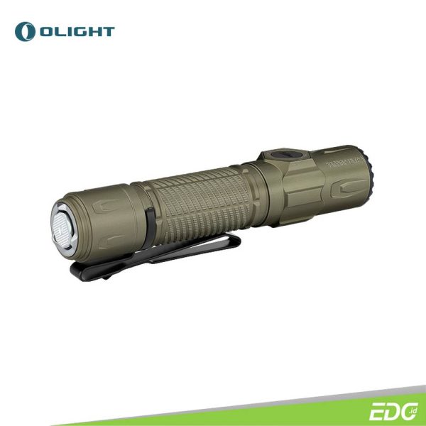 Olight Warrior Ultra Olive Green 2500lm 320m Rechargeable Tactical Flashlight Senter LED OAL - Image 2