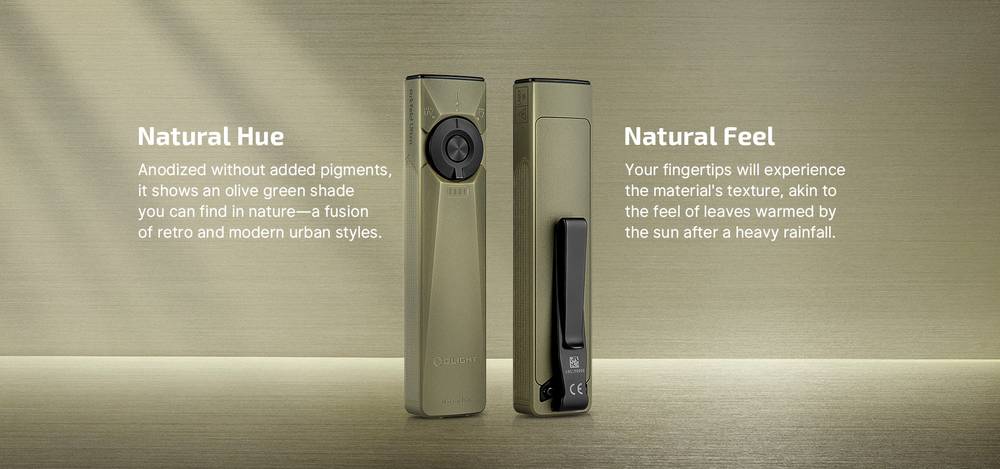 Olight Arkfeld Ultra Navy Blue CW 1400lm Rechargeable Flashlight Senter LED+ UV+ Green Laser Olight Arkfeld Ultra terbuat dari O-aluminium, bahan eksklusif yang ditemukan oleh Olight yang dua kali lebih keras dari paduan aluminium 6061 standar, menawarkan ketahanan aus dan gores yang luar biasa untuk penggunaan sehari-hari. Didesain dengan garis-garis angular dan tepi yang tegas, senter ini memiliki tampilan unik dan mencolok. Dilengkapi dengan cahaya cool white max 1400 lumens, sinar laser hijau (class 3R), dan cahaya UV, semuanya mudah diakses dengan sakelar pemilih. Dari presentasi hingga pemeriksaan kebersihan, tiga lampu Arkfeld Ultra sangat cocok untuk kebutuhan anda. Selain itu, desain ramping dan klip saku dua arah membuat lampu yang ditingkatkan ini ideal untuk bepergian atau bekerja. Serbaguna dan sangat tangguh, Arkfeld Ultra adalah pilihan terbaik untuk peralatan EDC.