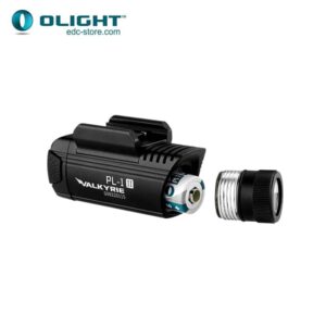 OLIGHT PL-1 II Valkyrie CREE XP-L 450lm PL Lights Olight PL-1 II Valkyrie adalah versi heavy duty yang ditingkatkan dari PL-1 aslinya. Senter ini menggunakan baterai CR123A tunggal untuk menawarkan output maksimum 450 lumen. PL-1 II dilengkapi dengan sebuah mount rel berukuran MIL-STD-1913 atau GL sized rail dan perkakas untuk menggantinya dengan mudah di lapangan. PL-1 II menggunakan satu LED dan menggunakan sistem pemasangan cepat. Kami telah menyederhanakan operasi PL-1 agar lebih praktis untuk digunakan dalam situasi penting. Kami menganggap keselamatan pengguna sangatlah penting dan setelah setahun penuh pengujian, kami yakin PL-1 II Valkyrie siap untuk digunakan di lapangan.