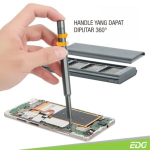 EDC Obeng Set 24 Cr-V Bits Precision Screwdriver Kit Alat DIY Service Reparasi