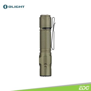 Olight Warrior Ultra Olive Green 2500lm 320m Rechargeable Tactical Flashlight Senter LED OAL <p data-pm-slice="1 1 []">Olight Warrior Ultra menonjol dengan konstruksibodi berbahan O-aluminium premium, memastikan daya tahan dan ketahanan aus yang luar biasa. Dengan keluaran output 2500 lumens yang mengesankan dan 26000 candelas dalam mode Turbo, senter ini menerangi jarak hingga 320 meter.Ditenagai oleh baterai lithium-ion 21700 berkapasitas tinggi 5000mAh, menawarkan masa pakai yang luar biasa hingga 55 hari dalam mode Moonlight. Didesain untuk penggunaan taktis, senter ini dilengkapi bezel bergerigi untuk pertahanan diri, sakelar besar yang ramah sarung tangan untuk pengoperasian yang mudah, dan sakelar ekor bertekstur untuk pegangan yang aman dan nyaman. Sensor kedekatan bawaan secara otomatis meredupkan cahaya saat dekat dengan objek, mencegah panas berlebih atau kerusakan.Baik untuk misi taktis maupun petualangan luar ruangan, Olight Warrior Ultra memberikan kekuatan, daya tahan, dan desain intuitif yang tak tertandingi untuk memenuhi ekspektasi.</p>