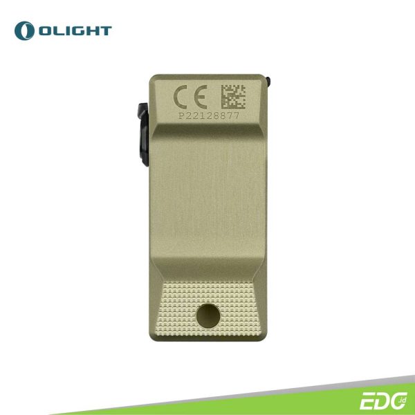 Olight Oclip Ultra Olive Green 530lm Rechargeable Senter Mini LED Flashlight OAL Floodlight + Spotlight + UV LED - Image 2