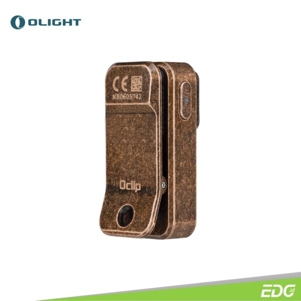 Olight Oclip Cu  300lm Rechargeable Flashlight Senter Mini LED - Image 3