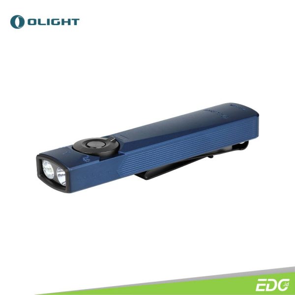 Olight Arkfeld Ultra Navy Blue CW 1400lm Rechargeable Flashlight Senter LED+ UV+ Green Laser