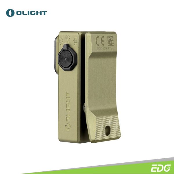 Olight Oclip Ultra Olive Green 530lm Rechargeable Senter Mini LED Flashlight OAL Floodlight + Spotlight + UV LED - Image 5