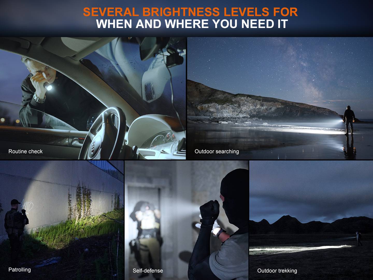 Fenix TK17 3600lm 330m Dual Switch Tactical Flashlight Senter LED Fenix TK17 adalah senter taktis serbaguna dengan sakelar ganda untuk strobe instan serta burst instan. Senter ini menawarkan keluaran maksimum 3600 lumens (burst mode) dan dapat bekerja hingga 60 jam dengan baterai 6000mAh USB-C yang dapat diisi ulang dan juga dapat digunakan untuk mengisi daya perangkat lain. Indikator level baterai yang didesain baru memberikan pembaruan waktu nyata tentang status baterai anda. Dengan ukuran yang ringkas dan kekuatan cahaya yang mengesankan, Fenix TK17 direkomendasikan untuk kebutuhan taktis, penegakan hukum, dan misi SAR.