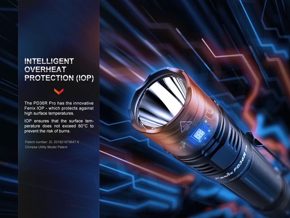 Fenix PD36R Pro 2800lm 380m Rechargeable Flashlight Senter LED Bundle E03R V2.0 <strong>Special offer bundle package Fenix PD36R Pro dengan Fenix E03R V2.0 Gunmetal Gray</strong> Fenix ​​PD36R Pro adalah senter isi ulang berkinerja tinggi untuk para professional. Dilengkapi dengan Luminus SFT70 LED, senter ini memiliki kinerja yang luar biasa dengan memberikan maksimum 2800 lumens, jarak pancaran cahaya hingga 380 meter yang mengesankan, menggunakan baterai kapasitas besar 5000 mAh yang sudah disertakan. Baterai dapat diisi ulang dengan mudah melalui port USB-C pada unit senter. Anda dapat mengoperasikan senter Fenix PD36R Pro dengan sakelar ekor ganda untuk momentary on/off, melakukan pilihan lima mode output pencahayaan, dan aktivasi strobe secara instan. Tahan debu dan tahan air dengan peringkat IP68, senter ini adalah alat penerangan serba guna yang sempurna bagi professional yang membutuhkan output maksimum dan waktu pengoperasian yang lama.