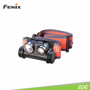 Fenix HM65R-DT Black 1500lm 170m Trail Running Rechargeable Headlamp Senter Kepala LED Senter kepala rechargeable Fenix ​​HM65R-DT dirancang khusus untuk lari lintas alam / trail running. Headlamp Fenix ter​​​​baru ini terbuat dari bahan magenesium yang sangat ringan. Dilengkapi dengan dua LED yang memberi Fenix HM65R-DT output maksimal hingga 1500 lumens. Dengan bodi baru yang dirancang dari magnesium, lampu depan Fenix ​​HM65R-DT sudah memiliki perlindungan tingkat IP68. Ikat kepala berlubang yang disertakan memberikan kenyamanan dan penyesuaian yang mudah, agar nyaman digunakan di segala situasi. Rekomendasi senter kepala Fenix ​​HM65R-DT untuk aktivitas perjalanan lintas alam di mana anda perlu menerangi jalan anda dengan terang dan handsfree.