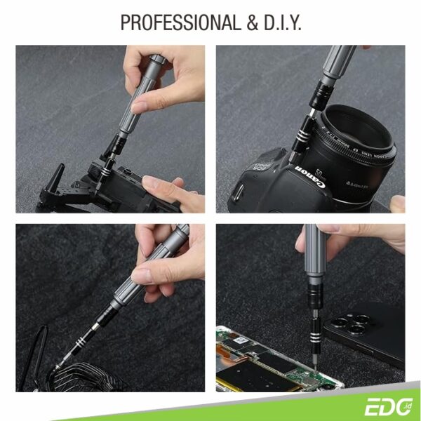EDC Obeng Set 150 in 1 Cr-V Bits Precision Screwdriver Kit Alat DIY Service Reparasi