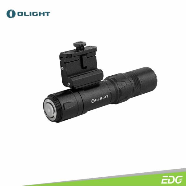 Olight Odin GL Mini 1000lm 180m Tactical Light WML Weaponlight Rechargeable Olight Odin GL Mini is a compact white light and GL beam combo for Picatinny rails. The white light delivers up to 1,000 lumens and  a beam distance of 180 meters, while the GL beam is clearly visible even during the day. By twisting the selector ring on the light’s  head, you can select white light only, GL beam only, or both combined. Powered by a 2040mAh 18500 battery, it runs up to 3 hours  and 35 minutes on low mode. The Picatinny rail mount makes it quick to install/release. The dual-button lockable remote switch  allows for direct access to high or low output while the flashlight is mounted. The Odin GL Mini inherits many of the great features  of our popular Odin series including the vibration battery indicator, silent tail switch, and USB magnetic charging cable. Get the  compact white light/GL beam combo on your setups having Picatinny rails.