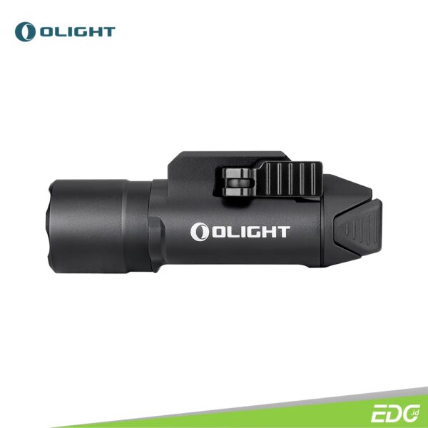 Olight Valkyrie Turbo 250lm 530m Senter LEP Weaponlight WML Olight Valkyrie Turbo is the first Valkyrie light adopting a LEP light source. The new LEP technology achieves a 530-meter pure white beam with very little spill, suitable for long-range illumination and target practice. Powered by two widely available CR123A batteries, it runs up to 184 minutes. It includes both Picatinny 1913 and Glock rail adapters and is compatible with short setups. With the quick attach and release mounting system, you can mount the  light swiftly and securely. The ambidextrous switch allows quick activating of Strobe and access to constant or momentary on without changing hand positions. As the first LEP light in the series, the Valkyrie Turbo is designed to  equip your setup with one of the fart