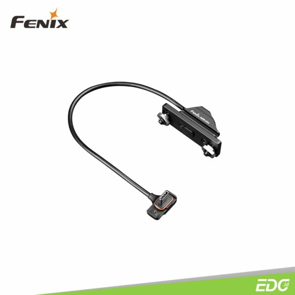 Fenix AER-06s Tactical Remote Pressure Switch Fenix ​​​​AER-06s adalah perangkat kontrol revolusioner untuk aksesoris WML. Dapat disambungkan dengan Fenix GL19R melalui port USB Tipe-C. Dengan desain sakelar elektronik tunggal, remote switch ini memiliki sudut ergonomis pada 45 derajat, yang dapat mewujudkan fungsi seperti nyala sesaat, nyala konstan atau strobe, dan mendukung pengaktifan kecerahan tertinggi senter. Fenix AER-06s memiliki tingkat perlindungan IPX6. Basis adaptor rel MIL-STD-1913 disertakan sebagai standar, dan juga disertakan alas adaptor rel M-Lok, ada dua jenis klem rel untuk pilihan anda.