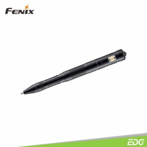 Fenix T6 Black 80lm 18m Tactical Penlight Rechargeable Flashlight Senter LED Fenix ​​​​T6 Tactical Penlight Black adalah pena taktis pertahanan diri yang multifungsi, dapat juga digunakan sebagai senter penerangan, alat untuk memecahkan kaca, dan menulis. Kecerahan output maksimumnya mencapai 80 lumens, dan sudah mendukung pengisian daya Tipe-C. Pena tangguh ini memiliki ceramic bead yang dapat memecahkan kaca dan membantu menyelamatkan diri dari keadaan emergency. Di dalam setiap pena terdapat kartrid pena Schmidt untuk pengalaman penulisan yang mulus dan mudah. Seperti yang Anda harapkan, pena alat tulis yang kokoh dan berkinerja tinggi dan tangguh ini, memberi anda keuntungan pada situasi taktis, maupun dalam situasi darurat.