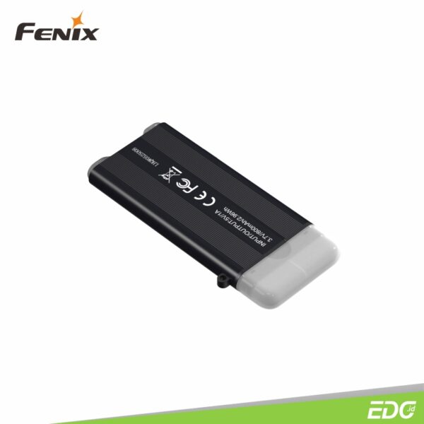 Fenix E-Spark 100lm 30m Emergency Powerbank Rechargeable Flashlight Senter LED Fenix ​​E-Spark adalah senter gantungan kunci yang dapat diisi ulang dengan fungsi power bank. Dilengkapi dengan built-in baterai 800mAh, menghasilkan output maksimum 100 lumens. Isi ulang baterai melalui port pengisian daya USB Type-C saat anda membutuhkan penerangan konstan, dan senter ini juga mampu mengisi daya ponsel anda untuk keadaan darurat. Dilengkapi fungsi cahaya output merah dan merah flashing untuk memberi sinyal. Sertakan senter ini di kunci anda, di saku, atau laci agar selalu berada di dekat anda.