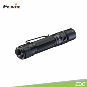 Fenix PD36R Pro 2800lm 380m Rechargeable Flashlight Senter LED Fenix ​​PD36R Pro adalah senter isi ulang berkinerja tinggi untuk para professional. Dilengkapi dengan Luminus SFT70 LED, senter ini memiliki kinerja yang luar biasa dengan memberikan maksimum 2800 lumens, jarak pancaran cahaya hingga 380 meter yang mengesankan, menggunakan baterai kapasitas besar 5000 mAh yang sudah disertakan. Baterai dapat diisi ulang dengan mudah melalui port USB-C pada unit senter. Anda dapat mengoperasikan senter Fenix PD36R Pro dengan sakelar ekor ganda untuk momentary on/off, melakukan pilihan lima mode output pencahayaan, dan aktivasi strobe secara instan. Selain itu, anda akan selalu dapat melihat status pengisian baterai secara sekilas dengan indikator level baterai eksternal. Jumlah daya dan runtime yang dikemas ke dalam senter ini tidak tertandingi untuk ukurannya. Tahan debu dan tahan air dengan peringkat IP68, senter ini adalah alat penerangan serba guna yang sempurna bagi professional yang membutuhkan output maksimum dan waktu pengoperasian yang lama.