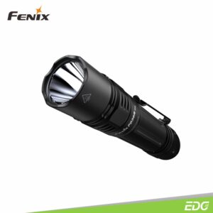 Fenix PD36R Pro 2800lm 380m Rechargeable Flashlight Senter LED Fenix ​​PD36R Pro adalah senter isi ulang berkinerja tinggi untuk para professional. Dilengkapi dengan Luminus SFT70 LED, senter ini memiliki kinerja yang luar biasa dengan memberikan maksimum 2800 lumens, jarak pancaran cahaya hingga 380 meter yang mengesankan, menggunakan baterai kapasitas besar 5000 mAh yang sudah disertakan. Baterai dapat diisi ulang dengan mudah melalui port USB-C pada unit senter. Anda dapat mengoperasikan senter Fenix PD36R Pro dengan sakelar ekor ganda untuk momentary on/off, melakukan pilihan lima mode output pencahayaan, dan aktivasi strobe secara instan. Selain itu, anda akan selalu dapat melihat status pengisian baterai secara sekilas dengan indikator level baterai eksternal. Jumlah daya dan runtime yang dikemas ke dalam senter ini tidak tertandingi untuk ukurannya. Tahan debu dan tahan air dengan peringkat IP68, senter ini adalah alat penerangan serba guna yang sempurna bagi professional yang membutuhkan output maksimum dan waktu pengoperasian yang lama.