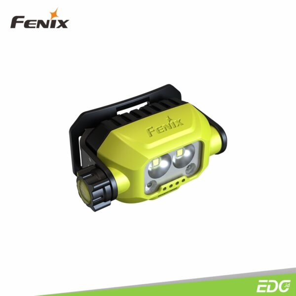 Fenix WH23R 600lm 100m Senter Kepala Gesture Sensing Industrial Rechargeable Headlamp Fenix ​​WH23R adalah senter kepala kerja yang sudah dilengkapi dengan fitur motion sensor  yang cerdas. Saat fungsi motion sensor diaktifkan, headlamp dapat dinyalakan atau dimatikan dengan lambaian tangan, sangat membantu untuk tugas yang memerlukan dua tangan untuk menyelesaikannya atau untuk menghindari kotornya senter kepala. Fenix WH23R serbaguna memiliki tiga mode pencahayaan: spotlight, floodlight, dan lampu kombinasi kedua spotlight dan floodlight diaktifkan. Sakelar putar gabungan dapat dioperasikan dengan cepat dan tepat bahkan saat penggunaan sarung tangan ke mode yang diinginkan dan kecerahan yang diinginkan. Fenix WH23R dilengkapi dengan baterai built-in 2000mAh, port pengisian daya USB Type-C, empat indikator LED biru yang menunjukkan sisa daya baterai, dan struktur headband berlubang memungkinkan sirkulasi udara dan kenyamanan yang lebih baik. Fenix WH23R senter kepala kerja serbaguna untuk menghadapi tugas apa pun.