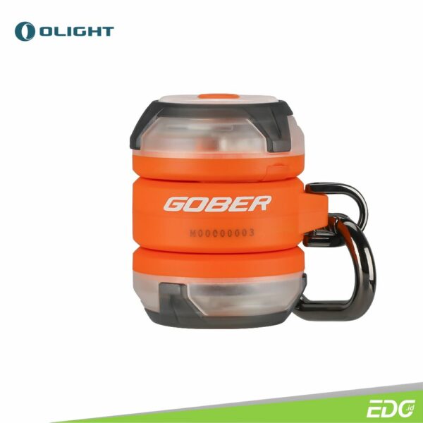 Olight Gober Kit Orange Rechargeable Safety Light Senter LED Olight Gober Kit is a safety light combo specifically designed for outdoor activities.This compact light kit offers the choice of four different colors (red, green, blue and white) and two light modes. Each LEDs can be activated to flash independently, are able to indicate different groupings and enable quick identification. And you can decide whether the lights stay on or flash with the help of a simple button. It comes with a rechargeable built-in battery with 28 hours maximum runtime, fast charging via USB-C charging port. You can easily clip your GOBER to any MOLLE systems gears or anywhere you can think of, thanks to the backpack clip. To connect two GOBERs, we have designed a connector called “AirTag holder”. You can easily insert your AirTag into the holder, and attach them to your personal belongings with a durable carabiner. Such as pets, luggage, backpack and everything that you do not want to lose. Of course, you can also use the GOBER KIT to make yourself and your pets more visible.