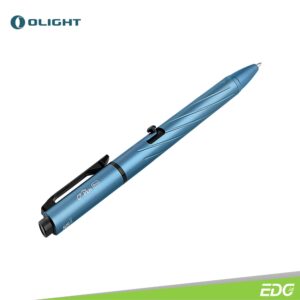 Olight Open Pro Lake Blue + Green Laser Pointer 120lm Rechargeable Senter Penlight LED The Open Pro is an EDC pen with both an LED light and a green pointer beam. It can be separated or used either as a pen or a flashlight. The pen body is longer and slimmer than the Open 2 for a more comfortable grip, while the LED light (5 to 120 lumens) is moved onto the pocket clip so that the light won’t be blocked when clipped to a pocket. At the tail of the LED part is also a green pointer, which is accurate for pointing and marking. The L-type bolt controls the pen tip, LED light, and green pointer. The built-in rechargeable lithium polymer battery, popular USB-C interface and simple charging indicator ensure worry-free charging. The Open Pro is durable and lightweight for everyday carry, adventuring, on journeys, on patrol, etc. Keep the Open Pro with you to light your instant inspiration.
