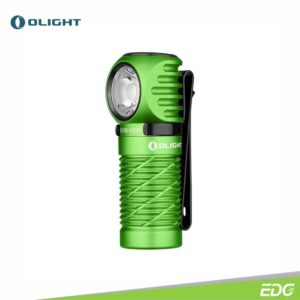 Olight Perun 2 Mini Lime Green CW 1100lm Headlamp Multifungsi Senter Kepala Olight Perun 2 mini Lime Green CW (Cool White 5700 – 6700K) is a high-lumen rechargeable right-angle flashlight that combines both white and red LED options. As an upgrade to the Perun Mini, it has 18% longer battery capacity, providing a maximum output of 1,100 lumens. Its new red light illumination function can be used to light your way without impairing you night vision or for emergency signaling. Equipped with a removable stainless steel pocket clip, it can be easily clipped to pockets, backpacks, and belts. This compact and portable light can also be used as a headlamp via the upgraded headband, meeting various lighting needs for home, outdoors, work, and much more.
