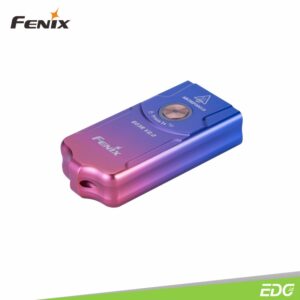 Fenix E03R V2.0 Nebula 500lm 90m Senter Mini Rechargeable Limited Festive Edition Fenix E03R V2.0 senter mini gantung kunci yang memancarkan maksimum output hingga 500 lumens. Dibuat dari CNC full metal dengan panjang sekitar 2”, ini adalah ukuran senter EDC yang sempurna. Battery dapat diisi ulang dengan cepat melalui port pengisian USB Type-C. Dilengkapi dengan breathing light unik yang dipasang di sekitar tombol sakelar. Senter ini juga kokoh dengan rating IP66 tahan percikan dan tahan debu. Fenix E03R V2.0 sangat terang untuk ukurannya yang kecil, Fenix E03R V2.0 akan langsung menjadi senter mini favorit anda sehari – hari.
