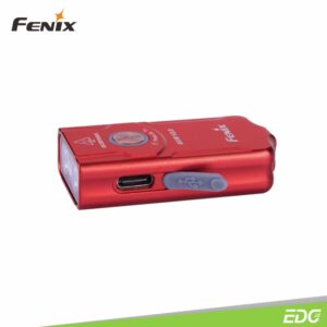 Fenix E03R V2.0 Rose Red 500lm 90m Senter Mini Rechargeable Limited Festive Edition Fenix E03R V2.0 senter mini gantung kunci yang memancarkan maksimum output hingga 500 lumens. Dibuat dari CNC full metal dengan panjang sekitar 2”, ini adalah ukuran senter EDC yang sempurna. Battery dapat diisi ulang dengan cepat melalui port pengisian USB Type-C. Dilengkapi dengan breathing light unik yang dipasang di sekitar tombol sakelar. Senter ini juga kokoh dengan rating IP66 tahan percikan dan tahan debu. Fenix E03R V2.0 sangat terang untuk ukurannya yang kecil, Fenix E03R V2.0 akan langsung menjadi senter mini favorit anda sehari – hari.