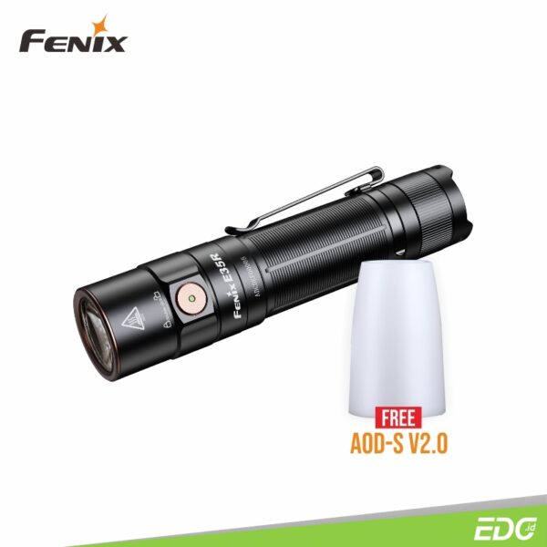 Fenix E35R 3100lm 260m Rechargeable Flashlight Senter LED Bundle AOD-S V2.0