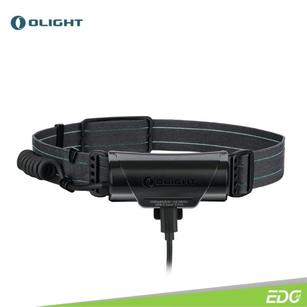 Olight Array 2 Pro 1500lm Rechargeable Headlamp Senter Kepala LED Olight Array 2 Pro is a high-performance headlamp, tailored for outdoor climbing, camping, fishing, night running, daily maintenance, emergency, and more. Built-in high efficiency LEDs with a serious output of 1500 lumens. Floodlight, combined floodlight and spotlight, red light for your different needs, of which the red light can output up to 200 lumens, and work as an outdoor warning, emergency signal, reading light, etc. The dual control system makes light control even much easier. Click, long press, double-click, or triple-click the switch on headlamp top, or wave your hand via the sensor area in headlamp front to switch light modes and brightness. The 3350mAh battery pack with a TYPE-C charging port ensures 27.5 hours of runtime. Plus, the adjustable headband is sweatproof and removable for cleaning, and perfectly fits most head sizes.