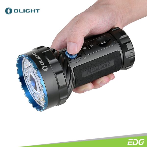 Olight Marauder 2 Black 14000lm 800m Flashlight Senter LED - Image 8