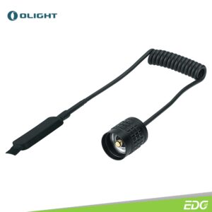 OLIGHT RM1X Tactical Remote Switch OLIGHT RM1X Tactical Remote Switch memiliki fitur silent switch dan switch elektronik yang durable. Menggunakan arus siaga yang sangat rendah. Untuk penggunaan pada senter Olight M1X Striker (senter tidak termasuk)