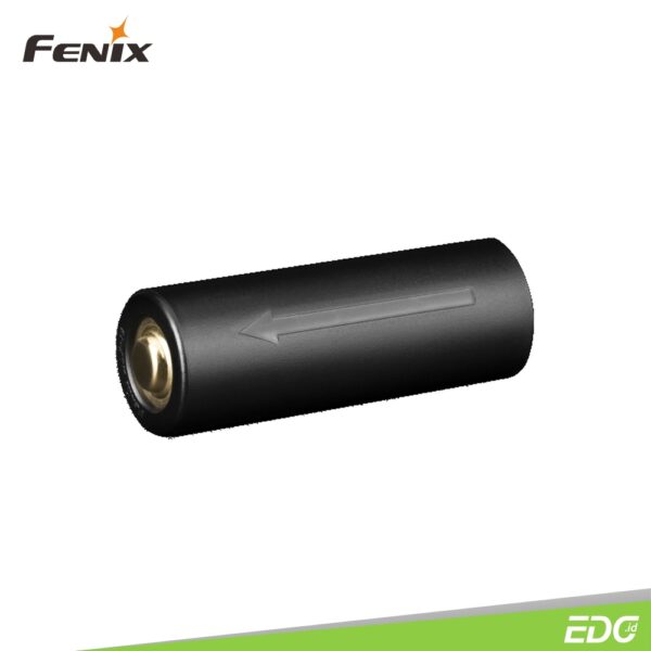 Fenix ALF-18 Battery Holder Ingin menggunakan baterai 18650 Anda yang dapat diisi ulang di 21700 senter Anda? Tidak masalah, dengan dudukan Baterai ALF-18. Geser baterai 18650 Anda ke dalam selongsong dudukan baterai ALF-18, dan baterai Anda sekarang akan sebesar 21700, sehingga Anda dapat menggunakannya dengan cepat dan mudah di senter Anda.