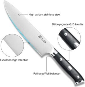 edc.id pisau dapur paudin D1 kitchen chef knife