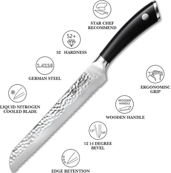 edc.id pisau roti paudin HP2 kitchen bread knife