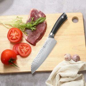 edc.id pisau dapur paudin hp3 kitchen santoku knife