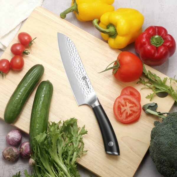 edc.id pisau dapur paudin hp3 kitchen santoku knife