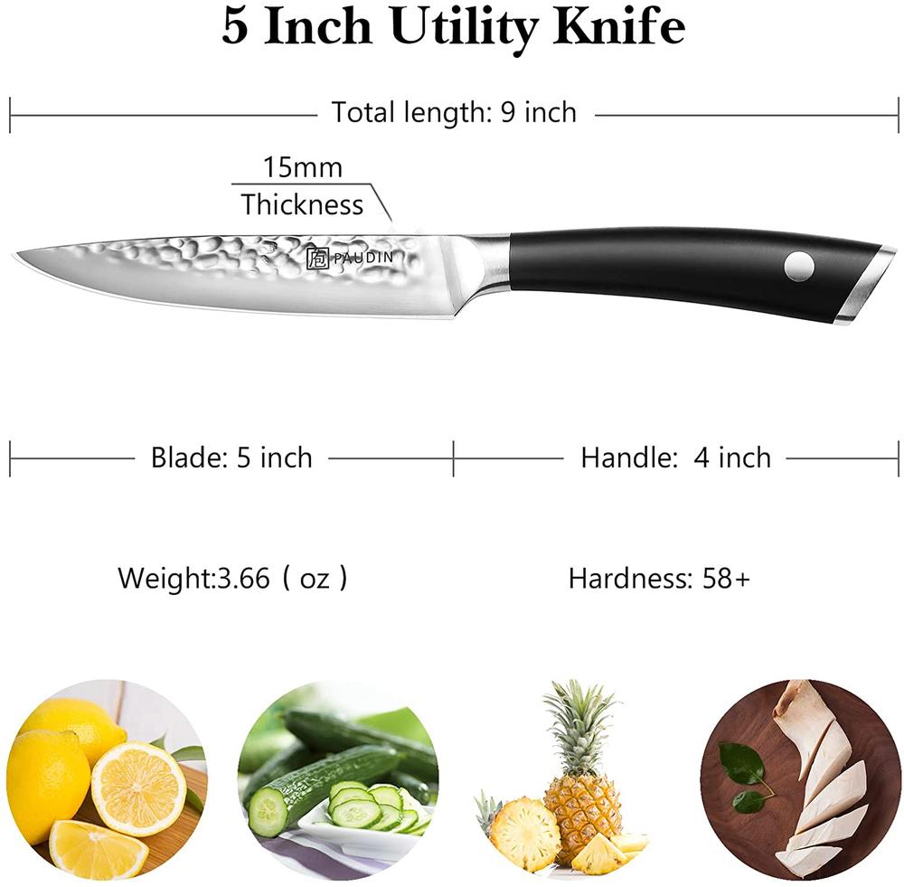 edc.id pisau dapur paudin HP5 kitchen utility knife