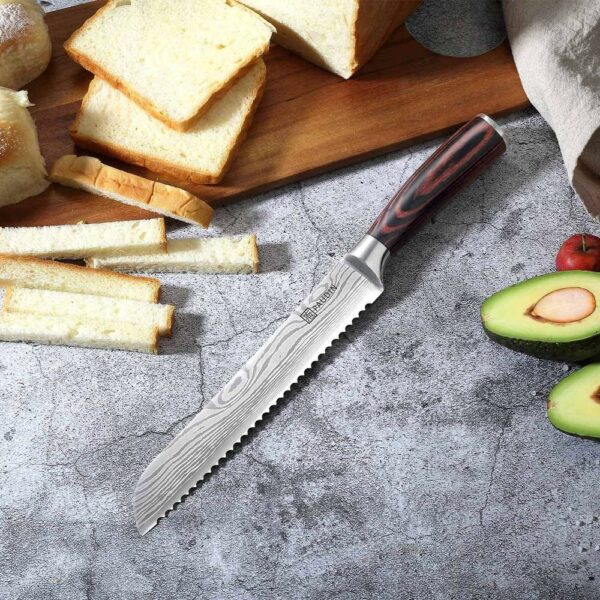 edc.id pisau dapur paudin n4 kitchen bread knife