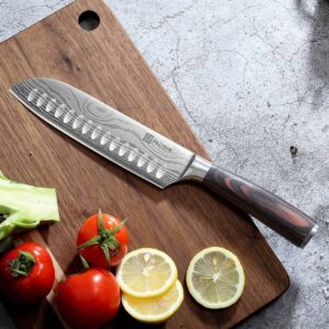 edc.id pisau dapur paudin n5 kitchen Santoku knife