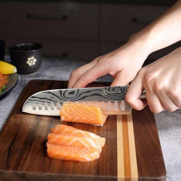 edc.id pisau dapur paudin n5 kitchen Santoku knife