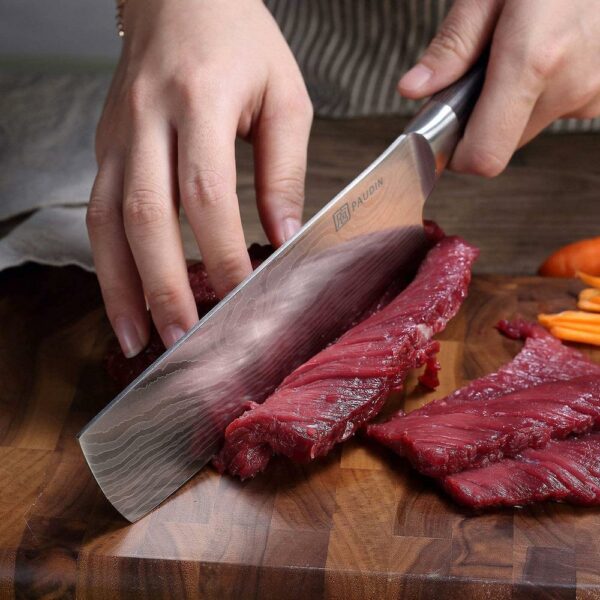 edc.id pisau dapur paudin n6 kitchen cleaver knife