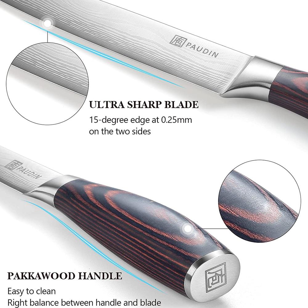 edc.id pisau dapur paudin N9 kitchen carving knife