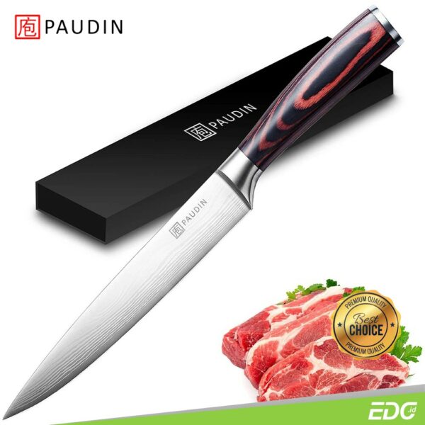 edc.id pisau dapur paudin N9 kitchen carving knife