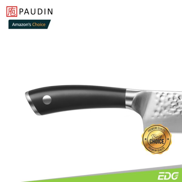 edc.id pisau dapur paudin hp3 kitchen santoku knife