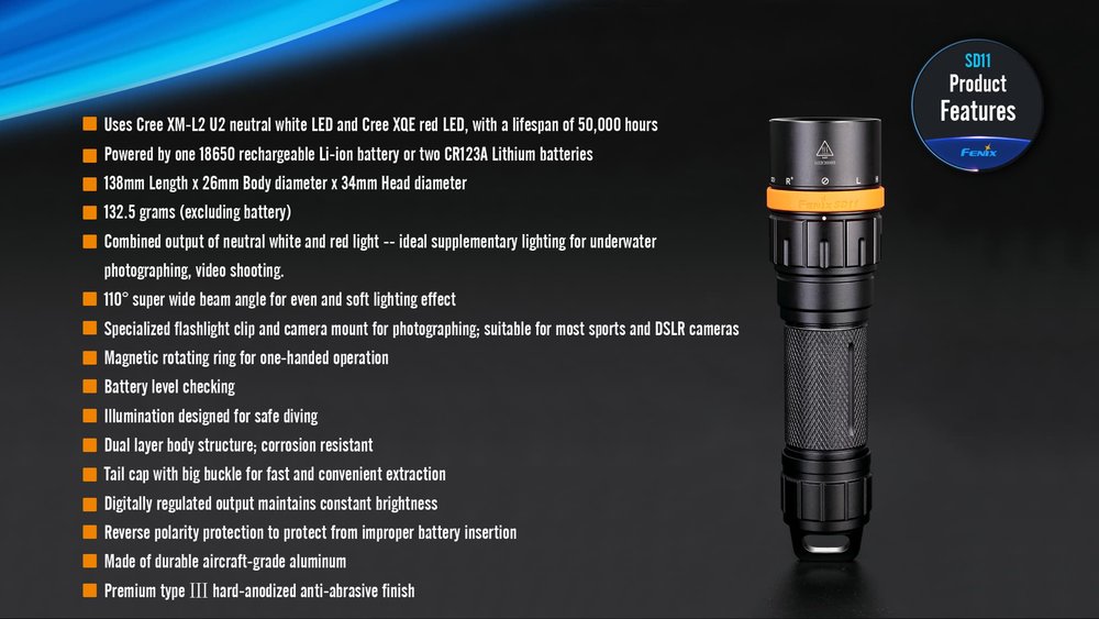 fenixlight.id Fenix sd11 