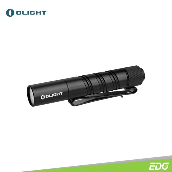 Olight i3T EOS 2 Black 200lm Flashlight Senter Mini LED Olight i3T 2 is an upgraded version of i3T. Powered by a single AAA battery, it delivers an output up to 200 lumens, offering both constant and momentary-on options for various tasks and environments. It can be initially powered on in your preferred low or high mode depending on your needs. In addition, the i3T 2 gives you the option to use a 10440 rechargeable lithium ion battery, which can boost the maximum output to 300 lumens. Compared with i3T, the new generation boasts an extended battery life, increased by 31%, and maintains a surface temperature less than 45°C even during prolonged usage. With the improved pocket clip, the flashlight features a more concealed position and effortlessly goes unnoticed due to its compact design. And the clip is now securely attached to the tail cap, preventing it from detaching from the flashlight body. Simply clip it onto a hat brim for hands-free usage. The i3T 2 offers an incredibly convenient illumination experience that you can take everywhere.