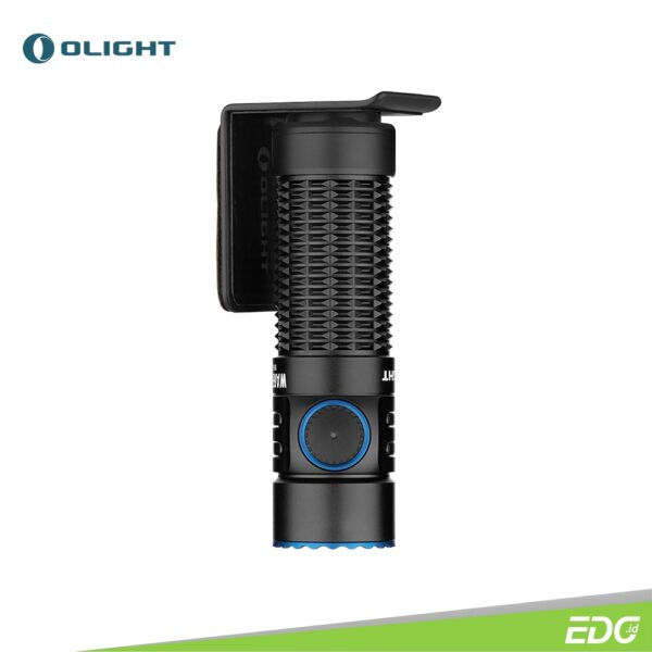 Olight Warrior Nano Black 1200lm 135m Rechargeable Flashlight Senter LED Olight Warrior Nano is Olight`s most compact rechargeable tactical flashlight. It delivers an impressive output of 1,200 lumens and has a throw of 135 meters, all in a compact 3.19-inch-long form. The Warrior Nano features a metal side switch for daily use and a tail switch for tactical operations. The tri-color battery indicator displays the battery level and alerts when it is time to charge. Designed with user safety features, it includes lockout and Half-Turbo mode, making it pocket-safe. It is fast and easy to recharge with the included MCC magnetic charging cable. The two-way stainless steel pocket clip allows for bezel up or bezel down carry. As a must-have for storage and display, the sturdy L-stand included ensures your flashlight is always easy to find and within reach. Compact but mighty, Warrior Nano is suitable for outdoor lighting, hiking, camping and is also a perfect choice for other illumination needs.