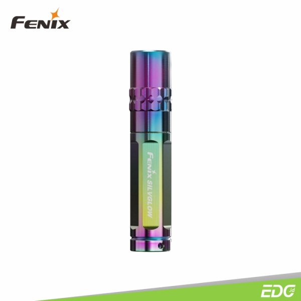 Fenix SILVGLOW Colorblast 100lm 54m Limited Edition Stainless Steel EDC Flashlight Senter Mini LED AAA Battery - Image 6